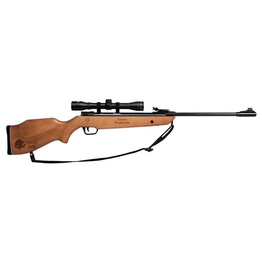 Rifle Centenario Barniz Calibre 5.5 Mira 4x32 Mendoza