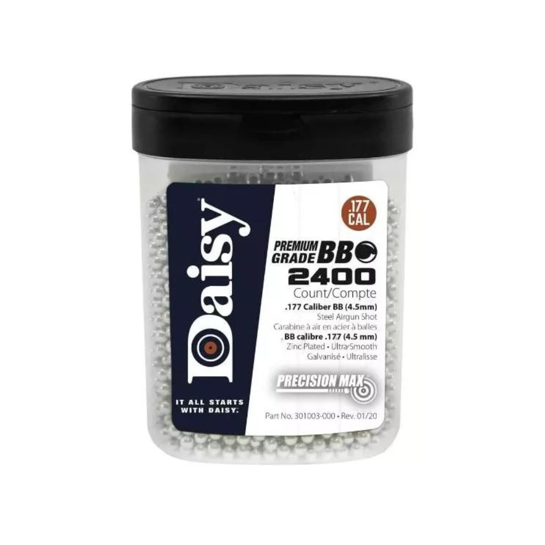 Balines Postas Daisy Precision Max Acero Bbs 4.5mm 2400 Pza