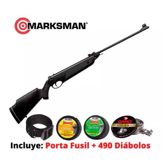 Rifle Beeman Marksman 2063 5.5 + 490 Diabolos + Porta Fusil