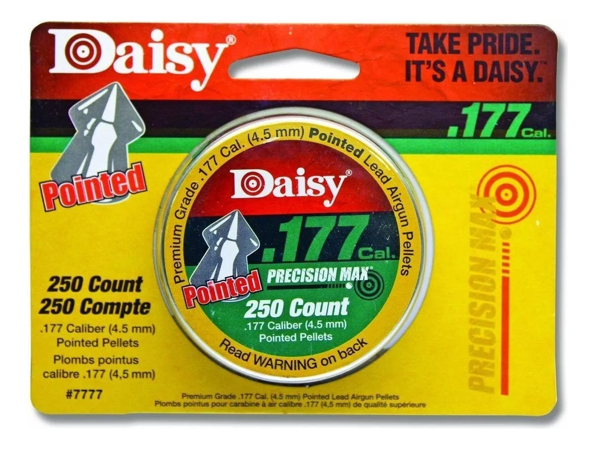 Diábolos Daisy 7777 Cal. 4.5 Mm 250 Pzs Con Punta