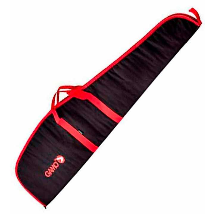 Funda Para Rifle C/ Mira Acolchada Gamo 120cm Roja/negra