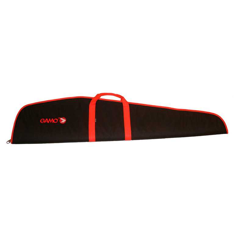 Funda Para Rifle C/ Mira Acolchada Gamo 120cm Roja/negra