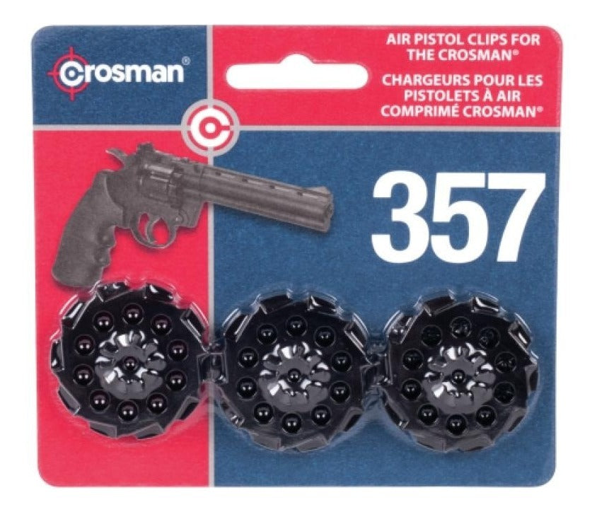 Kit De 3 Cargadores Diábolos Crosman 407t Pistola Vigilante