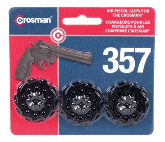 Kit De 3 Cargadores Diábolos Crosman 407t Pistola Vigilante