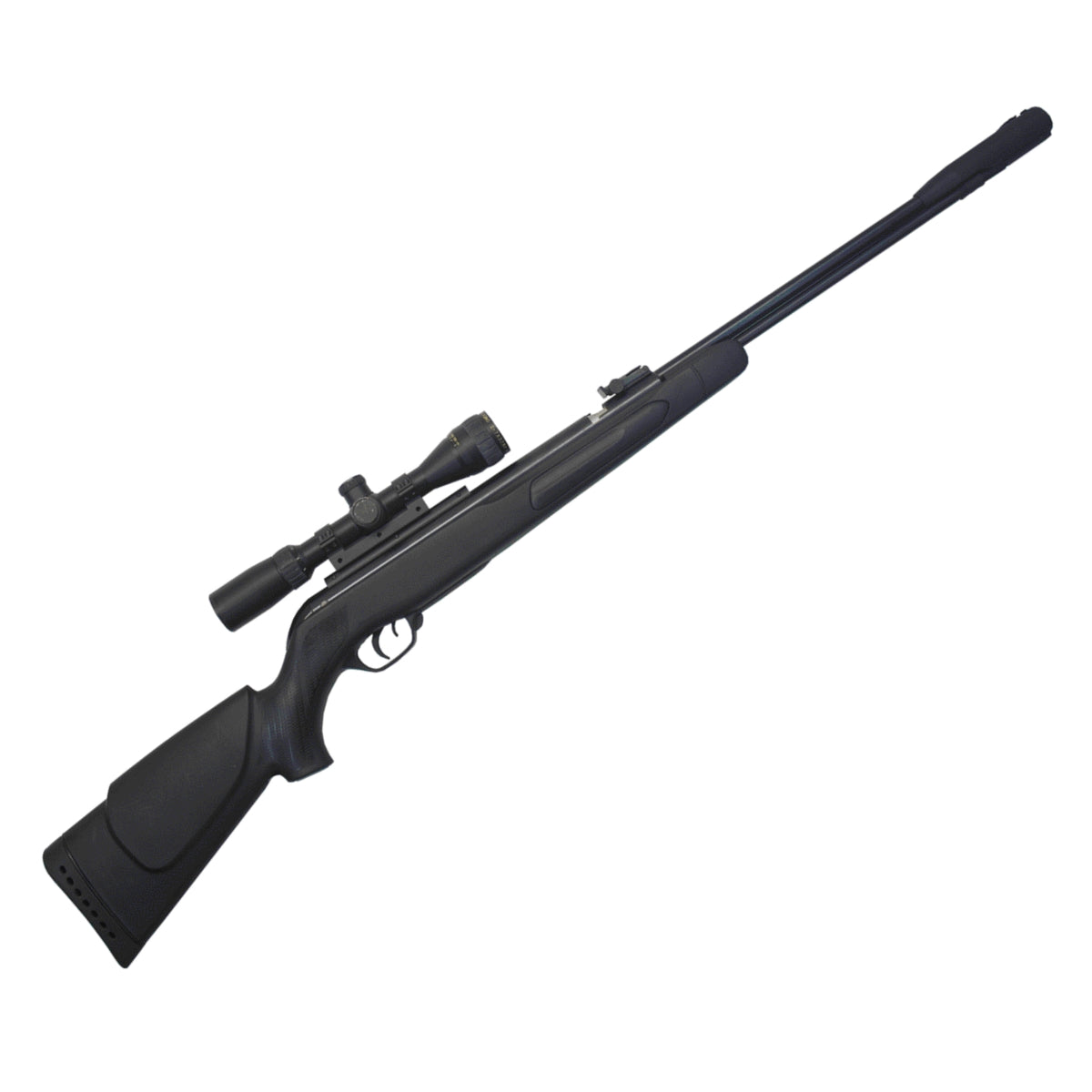 Rifle Gamo Cfx Alta Potencia Cañon Fijo Con Mira Cal. 4.5mm