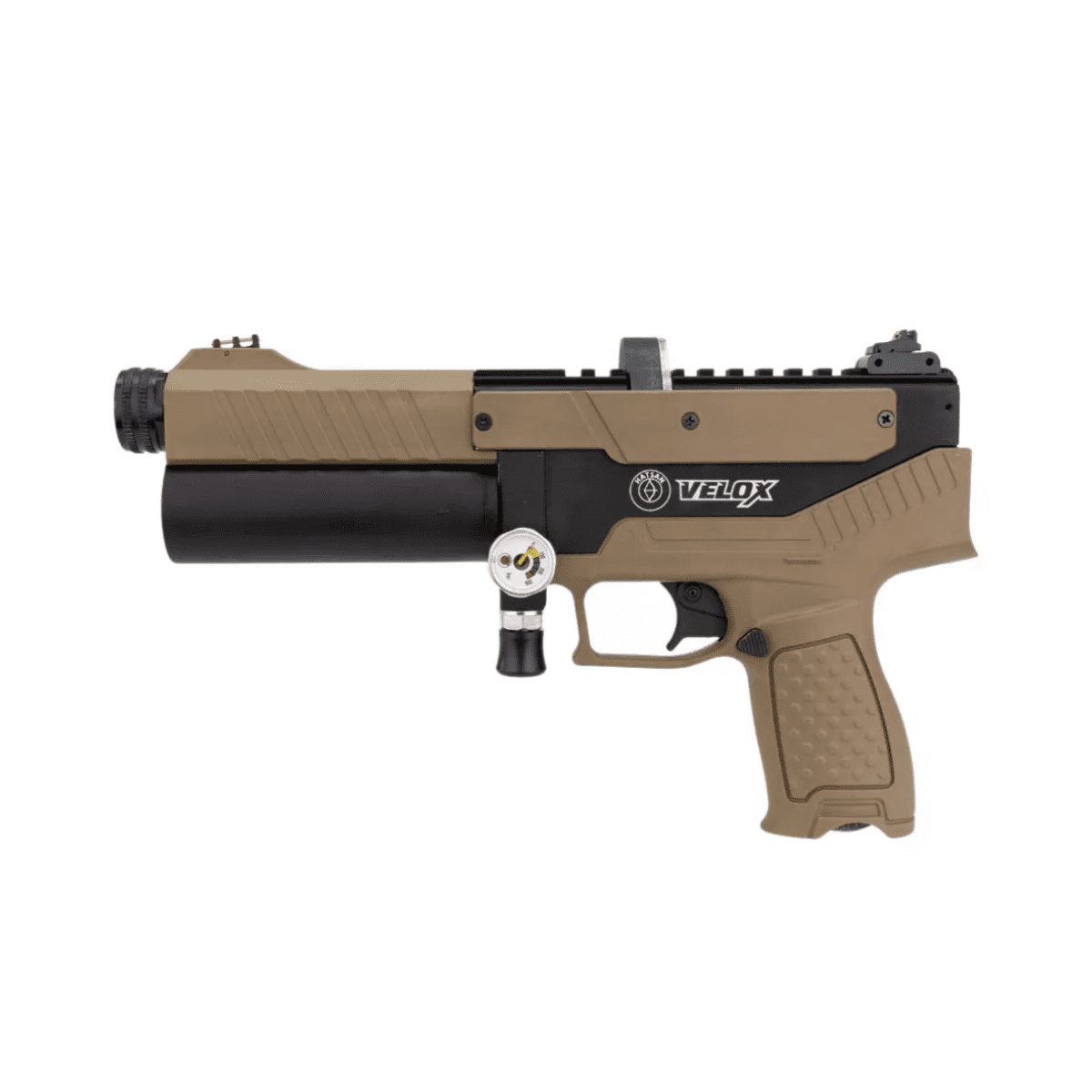 Pistola Pcp Hatsan Velox 5.5mm Semiautomática 12 Tiros Fde