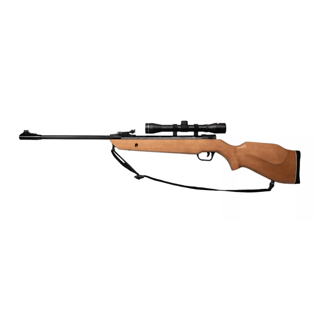 Rifle Centenario Barniz Calibre 5.5 Mira 4x32 Mendoza