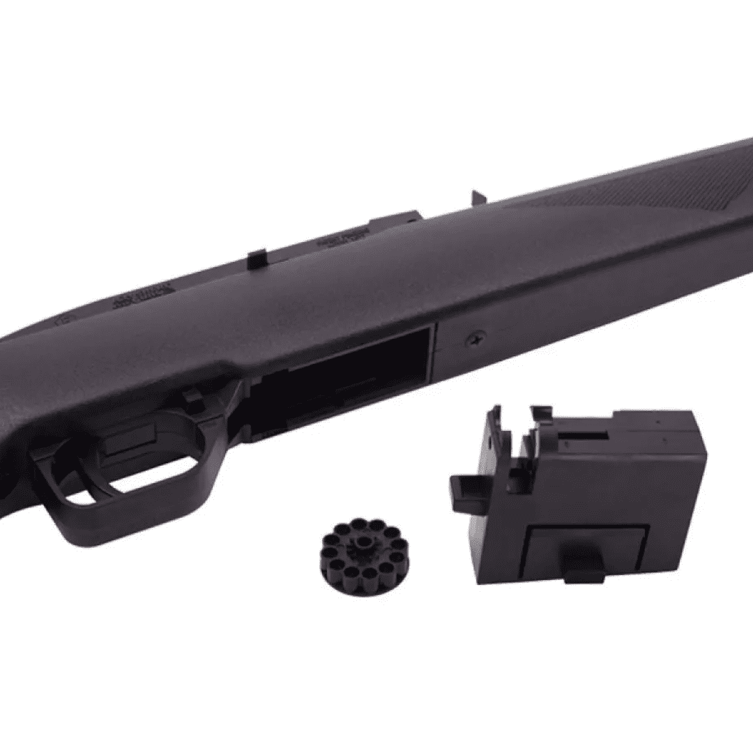 Rifle Co2 Crosman Semiautomatico Multi Tiro Negro Cal. 4.5mm