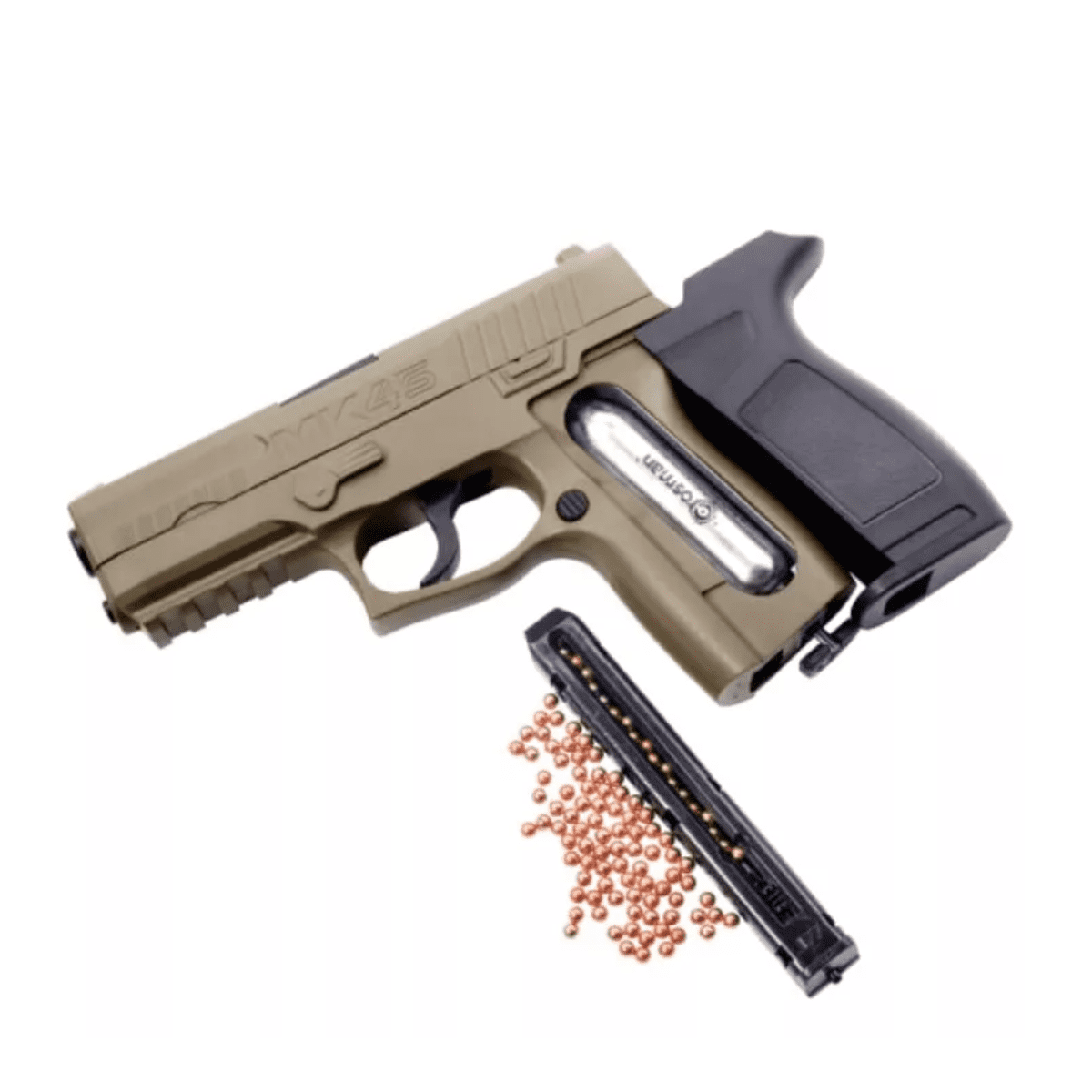 Pistola Co2 Crosman Mk45 Semi Automática 480fps 4.5mm