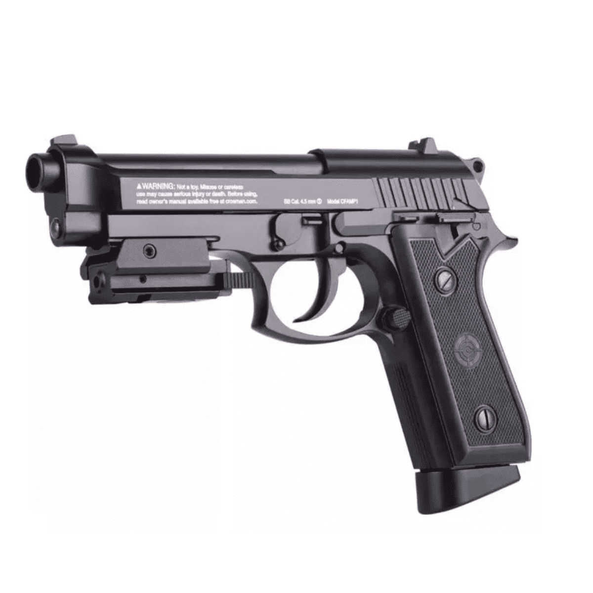 Pistola Co2 Crosman P1 Full Auto Retroceso Mira Laser 4.5mm