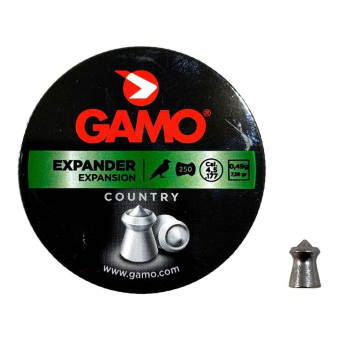 Diabolos Copitas Gamo Expander Metal Cal. 4.5 Mm 250 Pza