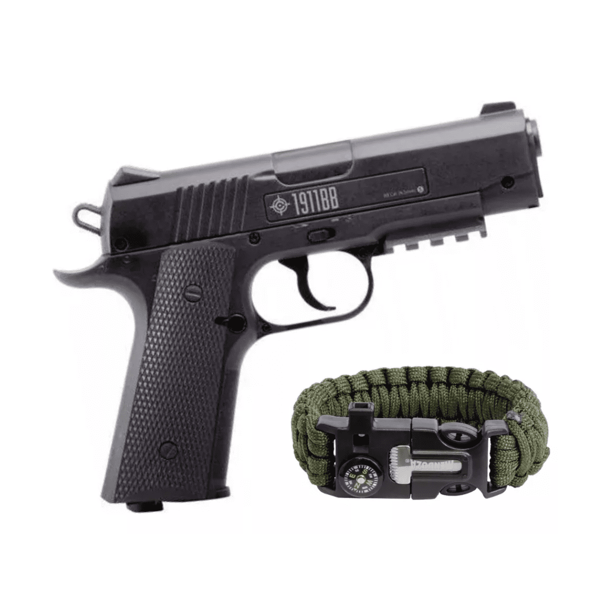 Pistola Deportiva Crosman 1911bb Co2 Cal 4.5mm Mira Espada