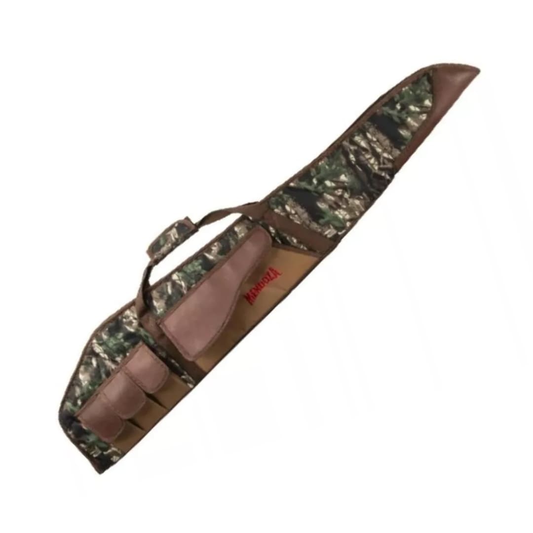 Funda Para Rifle Mendoza Mr-002 Camuflaje Acolchonada 130cm.