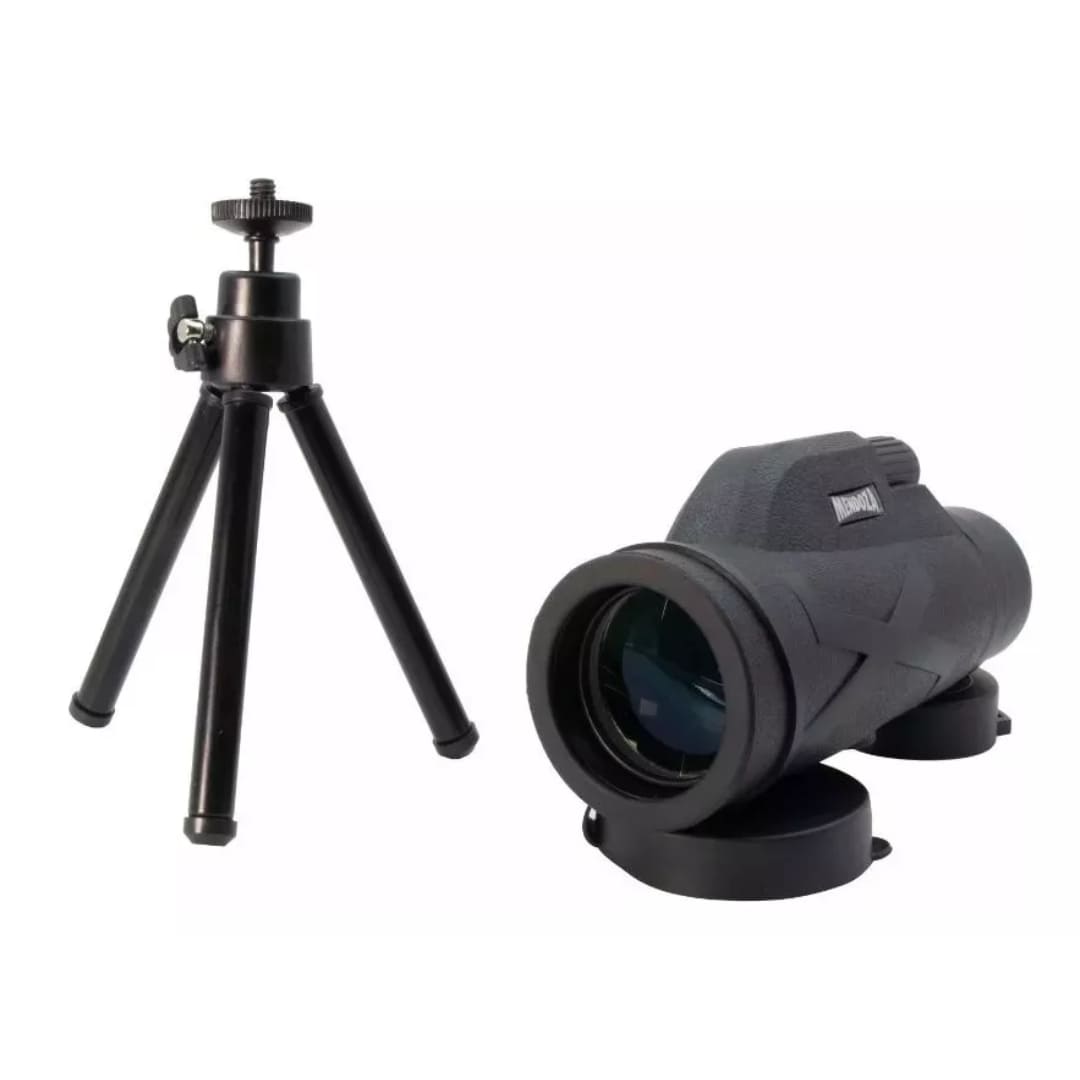 Monocular Mendoza 8x42 Con Trípode Y Clip Para Celular