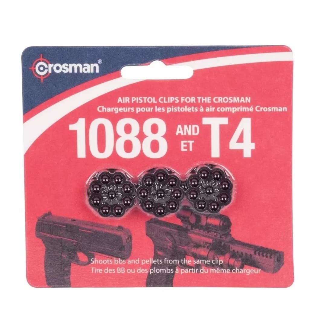 Kit 3 Cargadores Crosman 0488 Para Pistola Iceman Diábolos