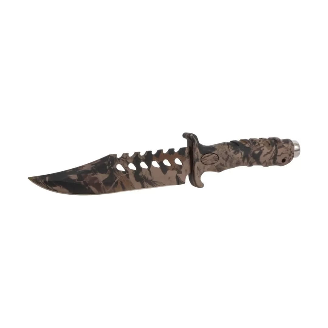 Cuchillo Tactico De Hoja Fija Camuflaje Mendoza Mc-004