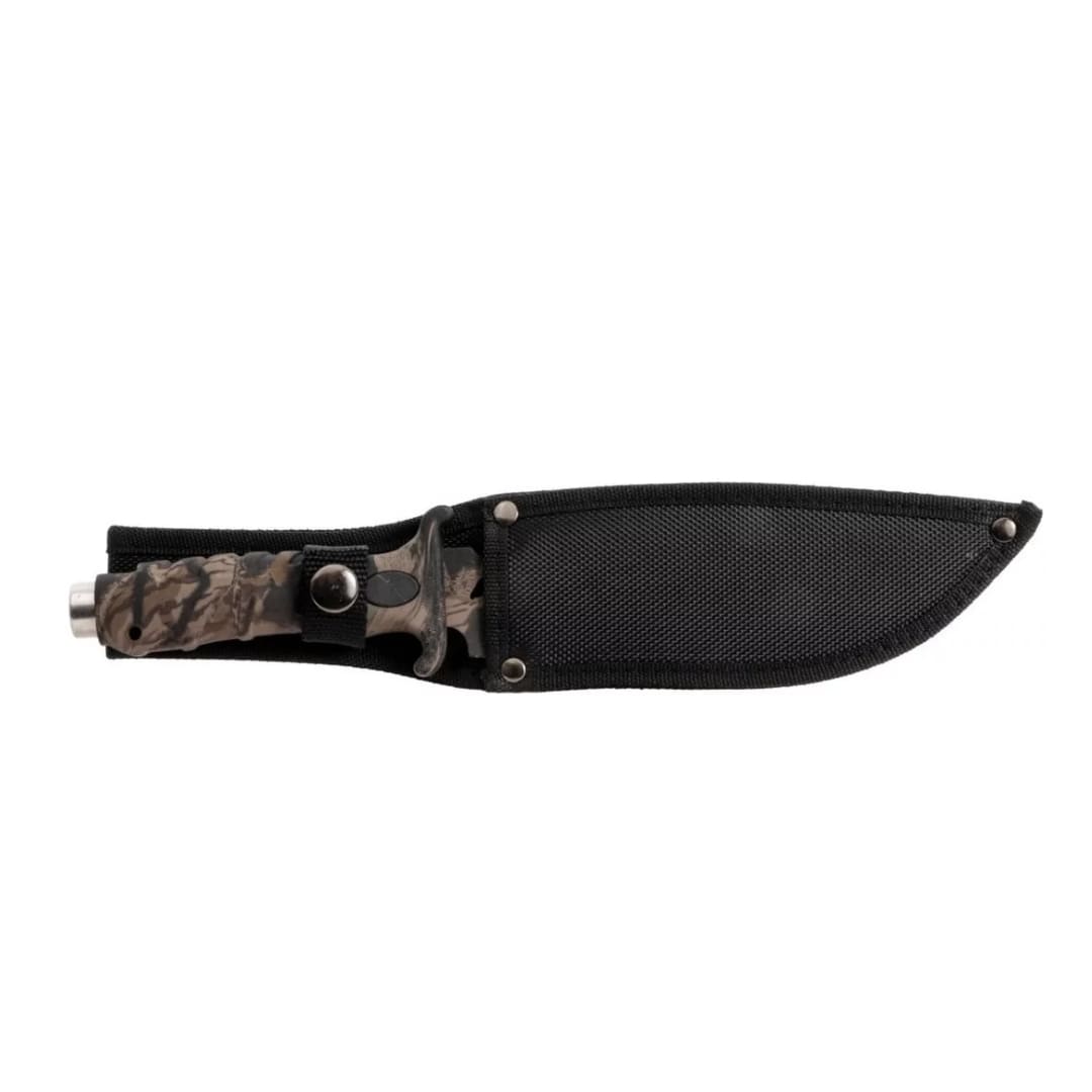 Cuchillo Tactico De Hoja Fija Camuflaje Mendoza Mc-004