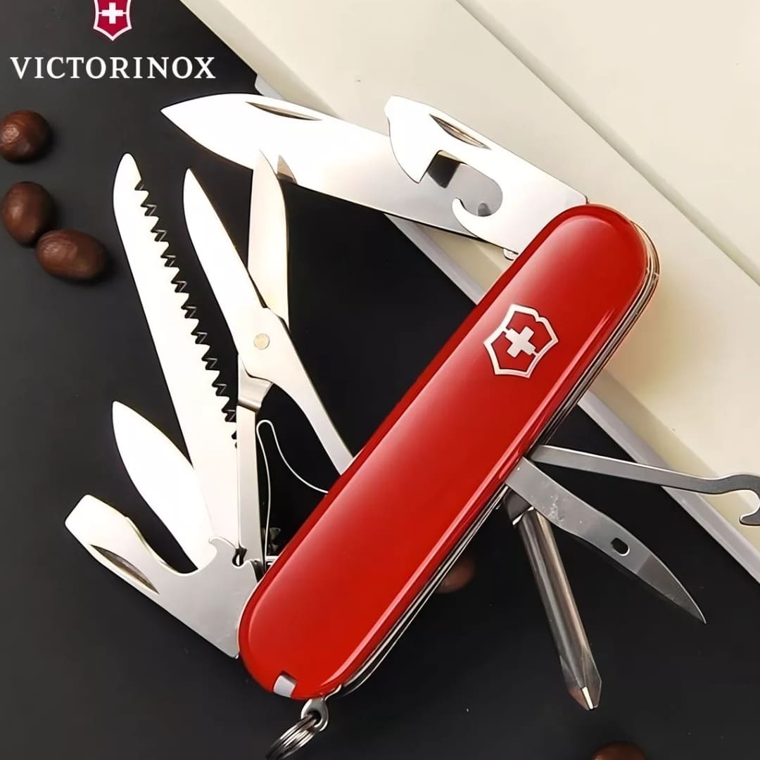 Navaja Suiza Victorinox Fieldmaster Roja Con 15 Usos 91mm