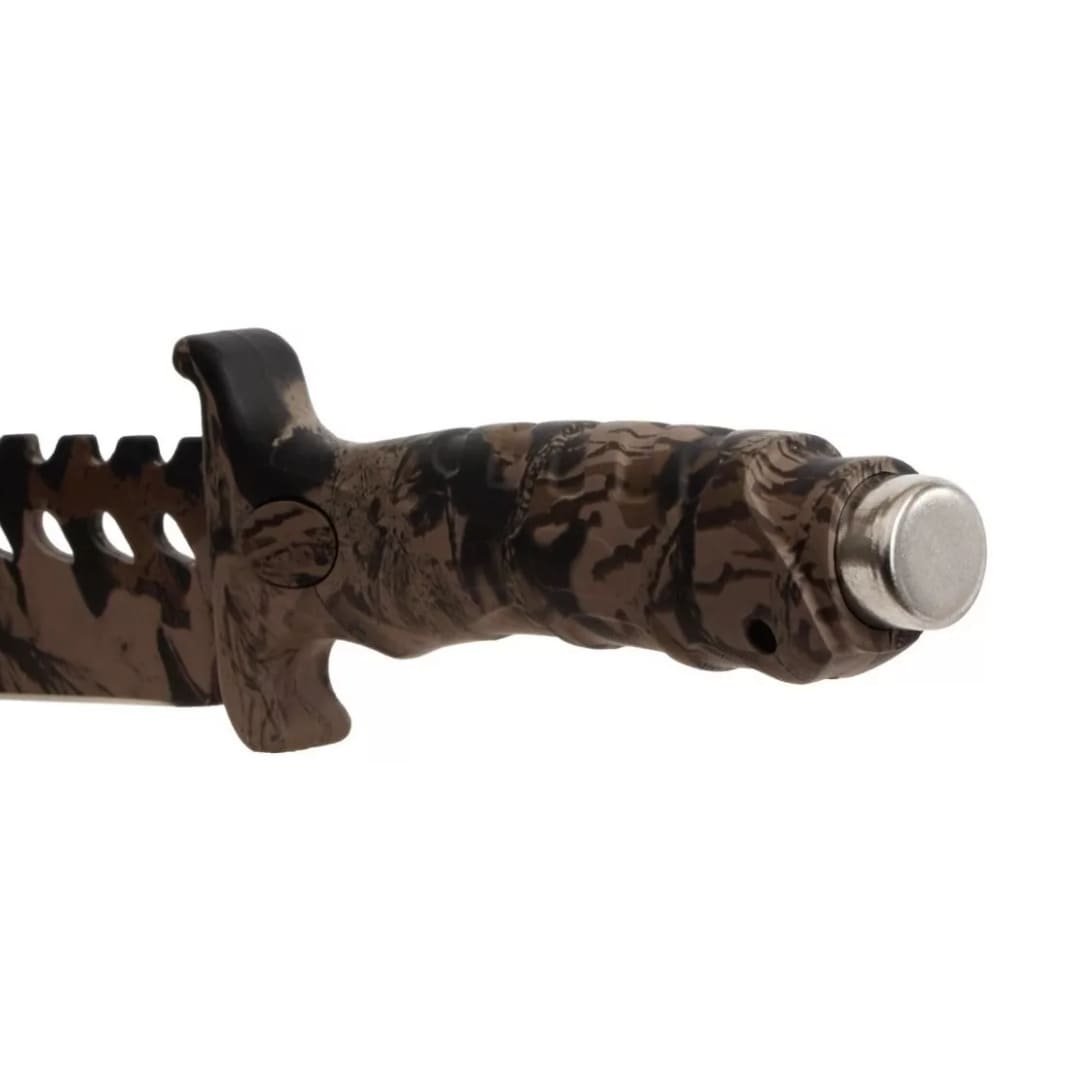 Cuchillo Tactico De Hoja Fija Camuflaje Mendoza Mc-004