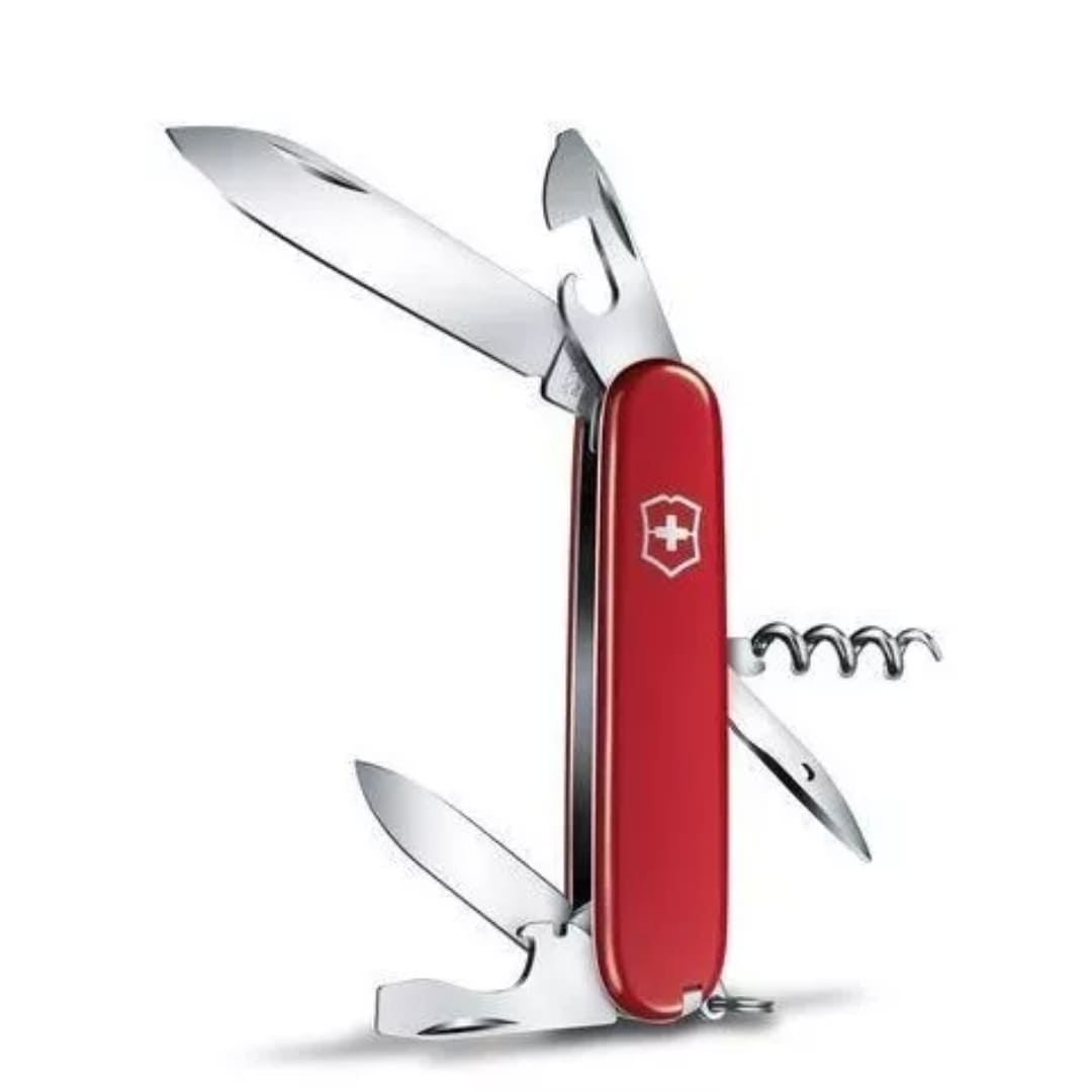 Navaja Suiza Victorinox Spartan Roja Con 12 Usos 91mm