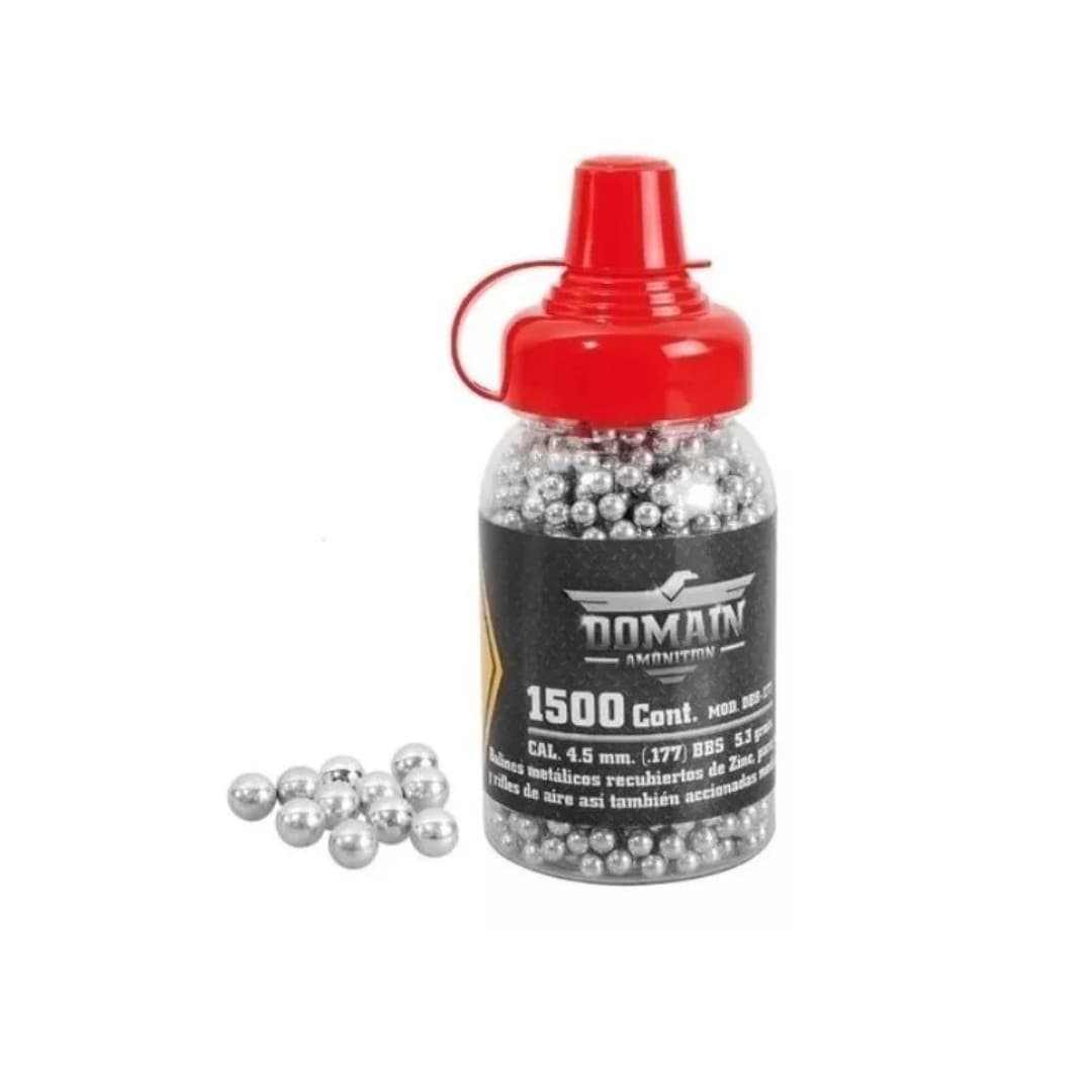 3000 Balines Domain Dbb177 4.5mm Con 5 Tanques Domain Co2