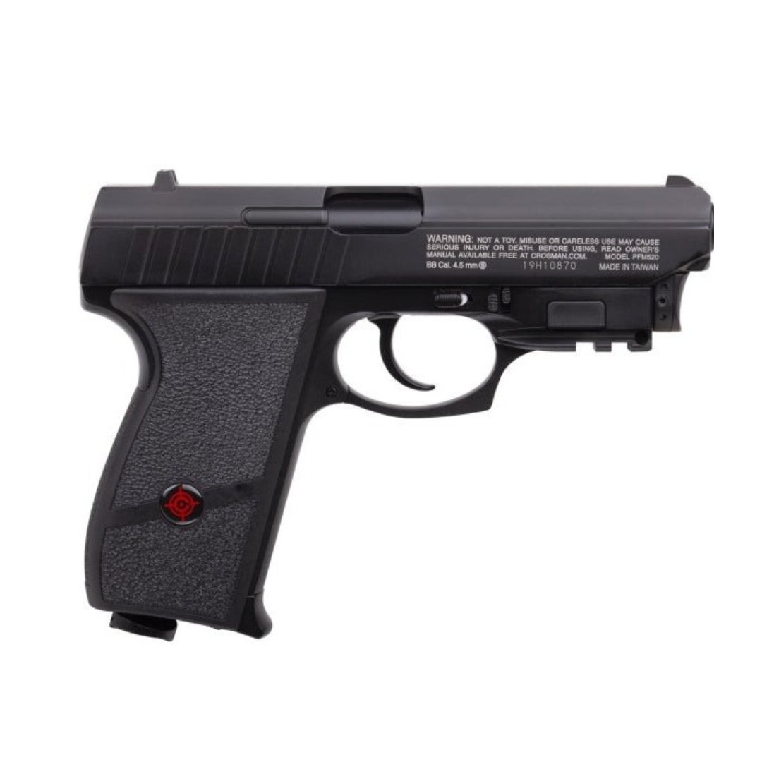 Pistola Co2 Crosman Pfm520 Nightstalker 4.5mm Blowback Laser