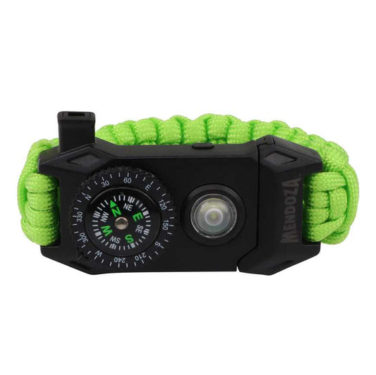 Pulsera Infantil De Supervivencia Mendoza Mc-025 Verde