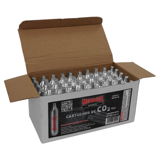 50 pack Tanques De Co2 Mendoza 12g Pistolas Y Rifles