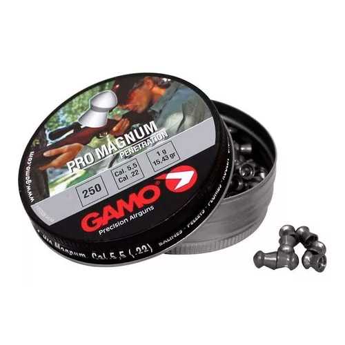 Diabolos Copitas Gamo Pro Magnum Metal Cal. 5.5 Mm 250 Pza