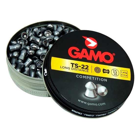 Diabolos Copitas Gamo Ts 22 Metal Cal. 5.5 Mm 200 Pza