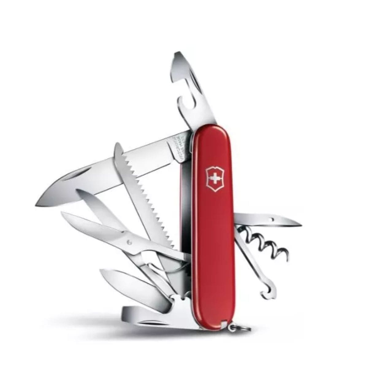 Navaja Victorinox Huntsman Red 1.3713 Color Rojo 15 Usos