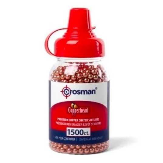 Balines Municion De Acero Bbs Crosman 737 4.5mm 1500 Pz