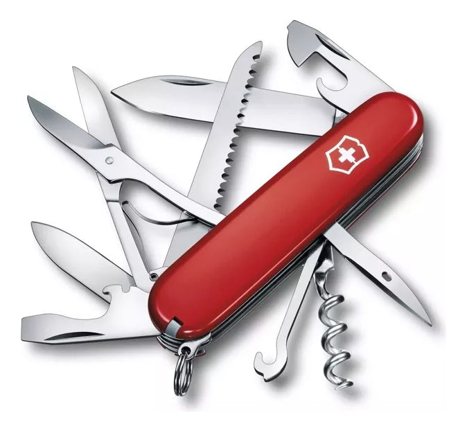 Navaja Victorinox Huntsman Red 1.3713 Color Rojo 15 Usos