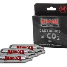 5pack Tanques Cartuchos Co2 Mendoza 12g Pistolas Y Rifles_0